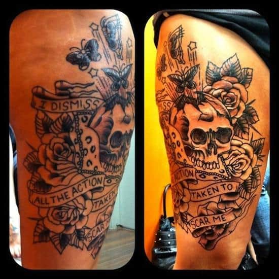 thigh-tattoo-skull-quotes