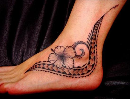 tribal-Foot-Tattoo