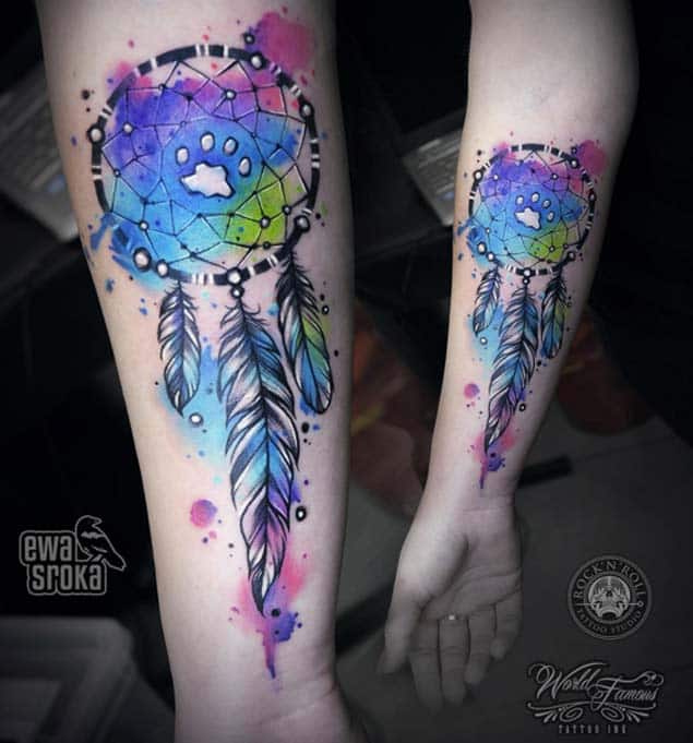 65 Trendy Dreamcatcher Tattoos Ideas  Meanings  Tattoo Me Now