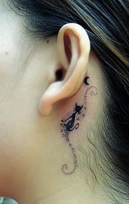 1-small-cat-tattoo-behind-the-ear