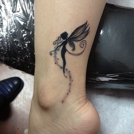 fairy tattoo on ankle 11-tattoo-tribal-on-ankle
