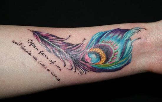 12-feather-tattoo-on-forearm