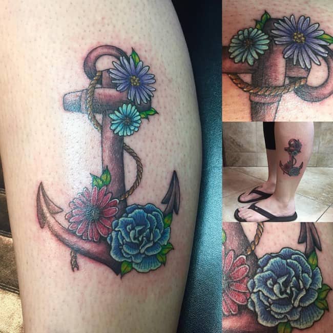 Anchor tattoo