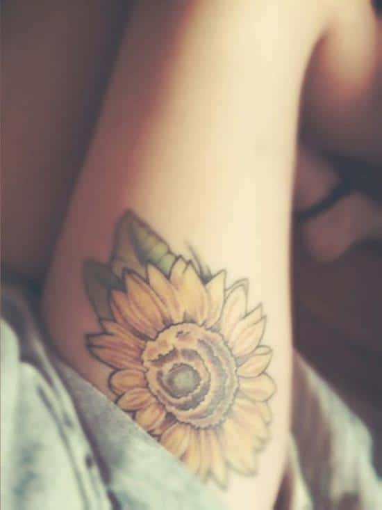 13-sunflower-tattoo