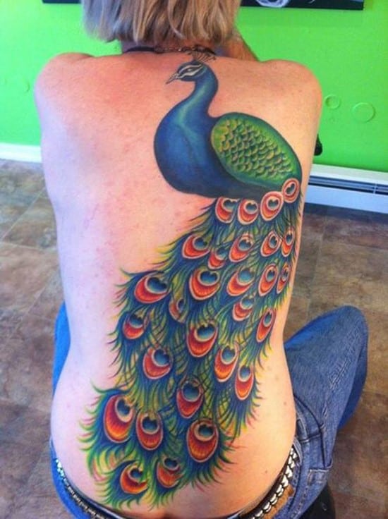 2-Back-Peacock-Tattoo