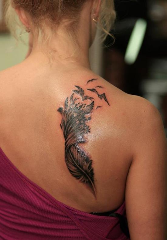 20-feather-tattoo-on-back