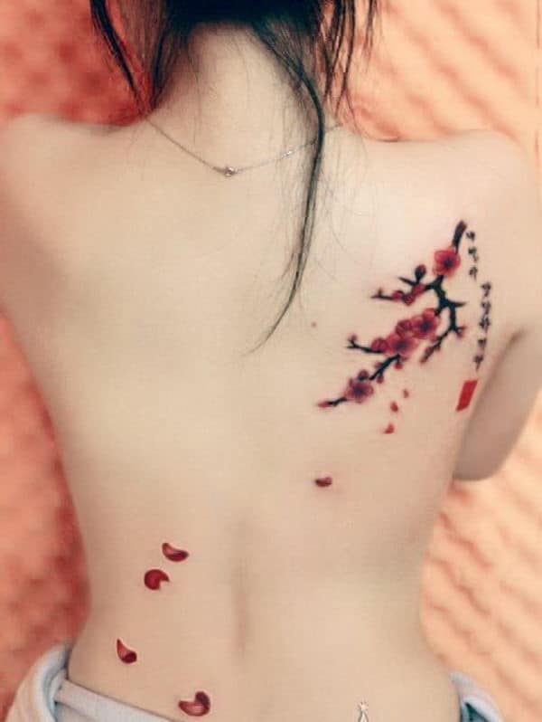 tattoo meanings cherry tree