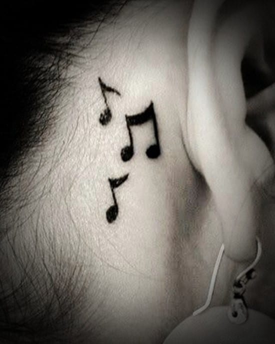 65 Mind-Blowing Music Tattoos And Their Meaning - AuthorityTattoo