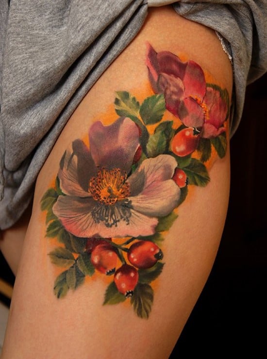 25-flower-tattoo