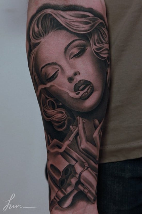 31-Beautiful-Portrait-Forearm-Tattoo