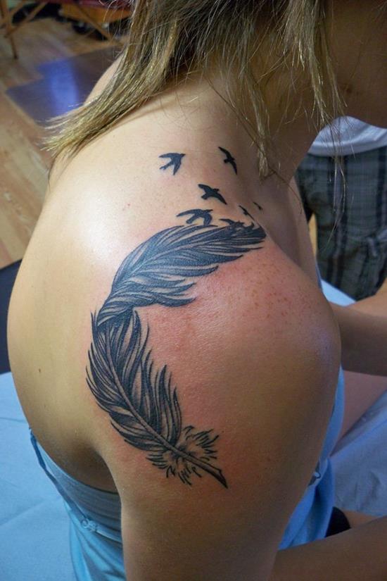 81 Cute Feather Tattoo Ideas For Your First Tattoo