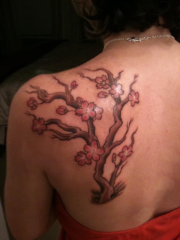 150 Cherry Blossom Tattoo Designs & Meanings