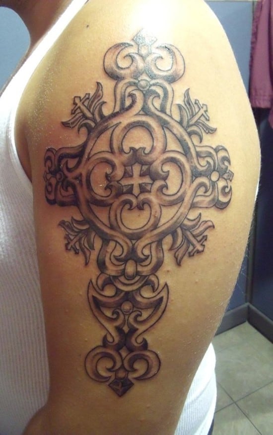 39-Cross-tattoo