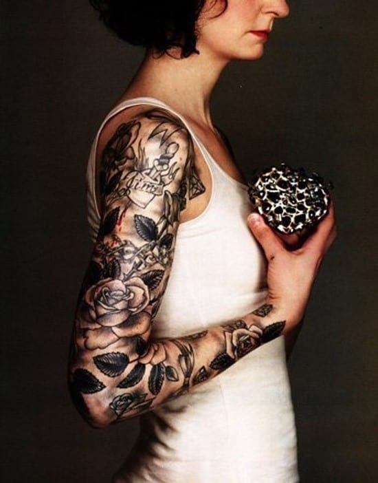 40-Rose-arm-tattoo