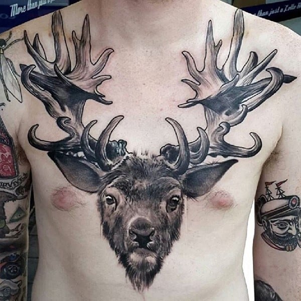 43-Deer-Tattoo-for-Men