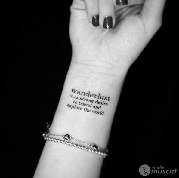 Wanderlust Tattoo by Haruka