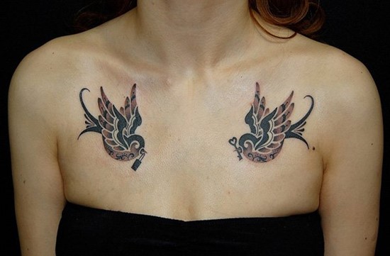 50-swallow-tattoo-on-chest