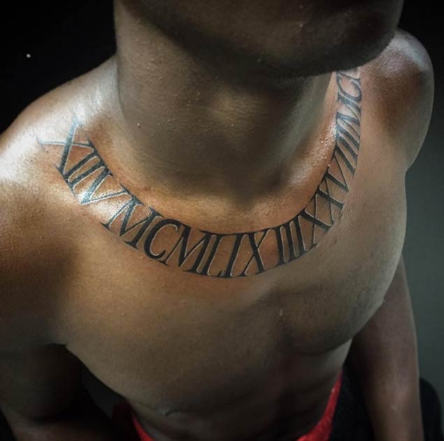 130 Breathtaking Roman Numerals Tattoos