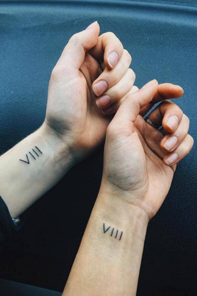 100 Stylish Roman Numerals Tattoos Ideas (June 2020)