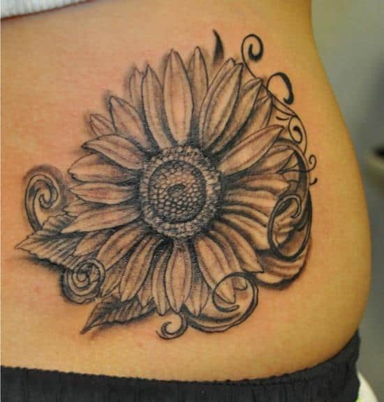 6-sunflower-tattoo