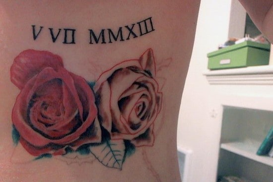 9-roses-and-roman-numerals