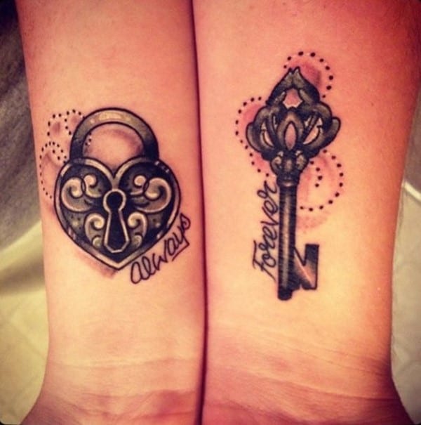 250 Cool Matching Tattoos for Couples