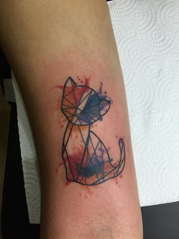 AD-Minimalistic-Cat-Tattoos-13