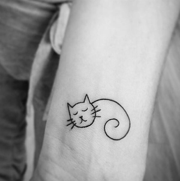 AD-Minimalistic-Cat-Tattoos-16