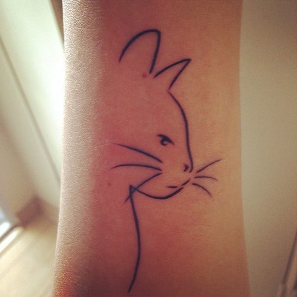 AD-Minimalistic-Cat-Tattoos-26