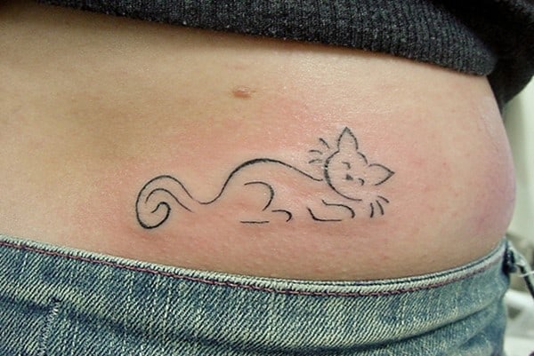 AD-Minimalistic-Cat-Tattoos-36