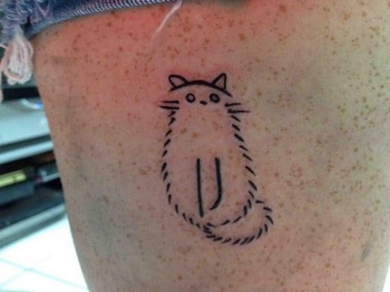 150 Cutest Cat Tattoos Designs And Meanings