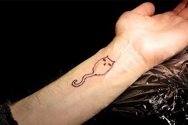 AD-Minimalistic-Cat-Tattoos-61