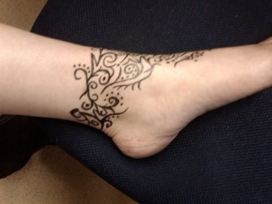 Beautiful-Tribal-Ankle-Band-Tattoo