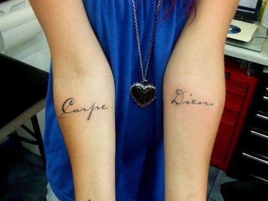 carpe diem tattoo design