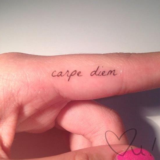 tattoo carpe diem