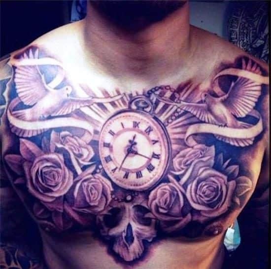 Trends For Small Chest Tattoos For Men With Meaning | Best Tattoo Design