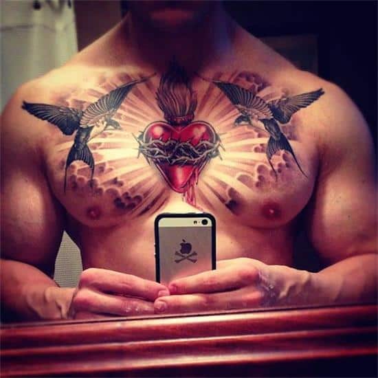 170 Best Chest Tattoos For Men Ultimate Guide September 2022 