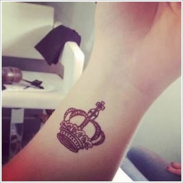 Crown-Wrist-Tattoo