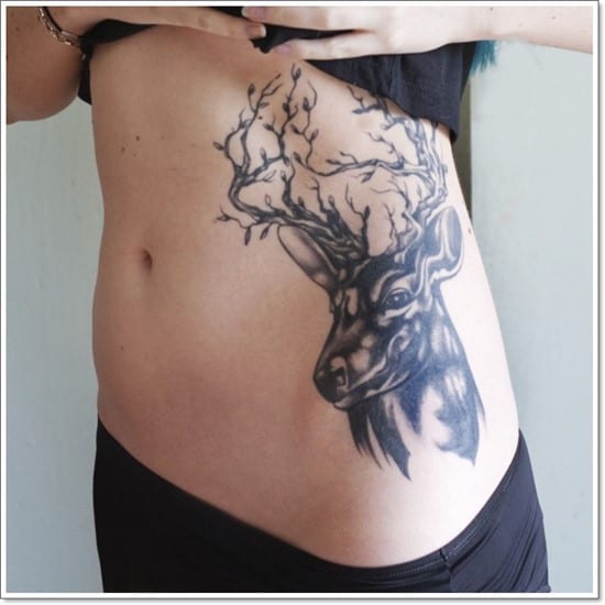 Deer-Tattoos-For-Girls