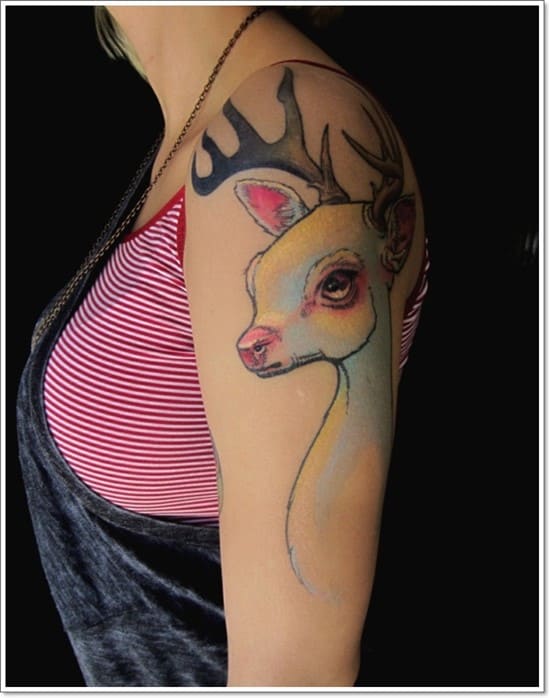 Deer-Tattoos-For-Men-And-Women-10