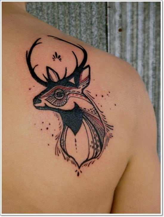 150 Meaningful Deer Tattoos (An Ultimate Guide, June 2020)