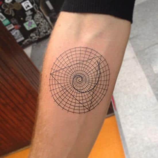 Fibonacci Spiral Tattoo: Over 215 Royalty-Free Licensable Stock  Illustrations & Drawings | Shutterstock