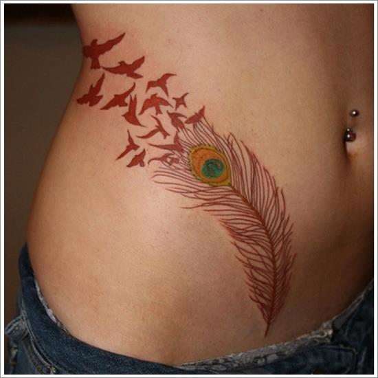 Feather-Tattoo-Designs-19