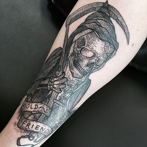 Top 63 Grim Reaper Tattoo Ideas 2021 Inspiration Guide