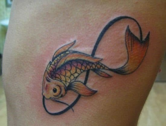 Infinity-Koi-fish-tattoo-symbols