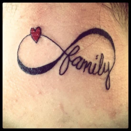 Infinity-heart-and-family-symbol-tattoos