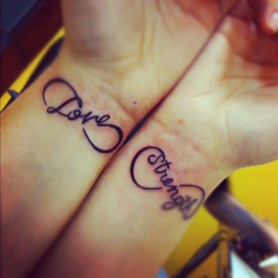 Infinity-signs-with-love-tattoos