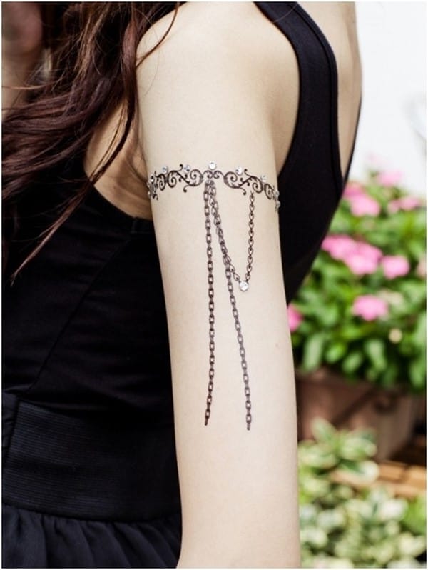 Black Armband Temporary Tattoo FOR SALE! - PicClick UK