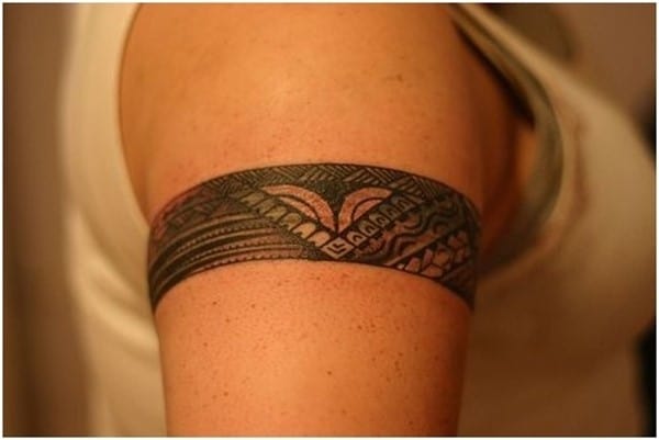 Polynesian-Armband-Tattoo