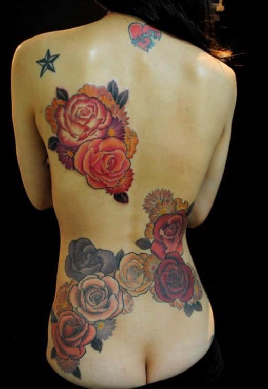 Rose-tattoo-Japanese-tattoos